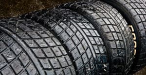 Row of Tires